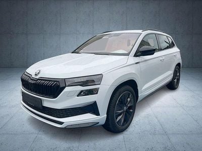 Gebraucht Skoda Karoq SportLine 190 PS (139 kW) 2023 Weiß SUV