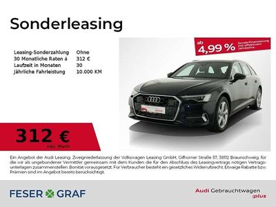 Firmamentblau metallic Gebraucht 2024 Audi A6 Advanced Plus Kombi | 44.990 € (Guter Preis)