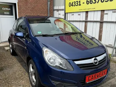 Gebraucht Opel Corsa 80 PS (58 kW) 2007 Blau Kleinwagen