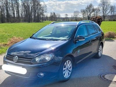 Gebraucht VW Golf VI Style 122 PS (89 kW) 2011 Blau Kleinwagen