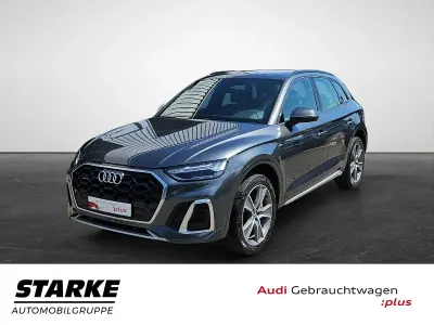 Gebraucht Audi Q5 S-Line 367 PS (269 kW) 2022 Schwarz (mythosschwarz metallic) SUV