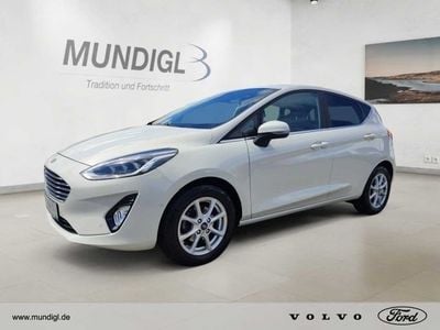 Gebraucht Ford Fiesta Titanium X 125 PS (91 kW) 2021 Metropolisweiß metallic (metallic) Kleinwagen