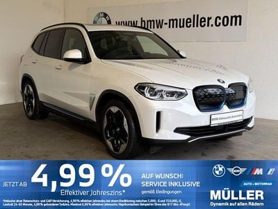 Gebraucht BMW iX3 Sport Line 210 kW (286 PS) 2021 Mineralweiß metallic SUV