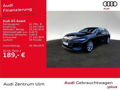 Usata Audi A5 Sport 204 CV (150 kW) 2025 Nero Station wagon
