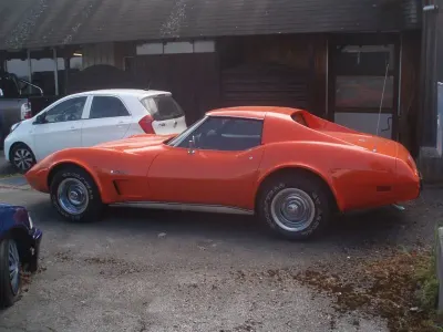 Gebraucht Corvette C3 200 PS (147 kW) 1976 Orange Coupé