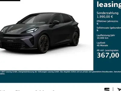 Neu Cupra Raval Endurance 155 kW (211 PS) 2026 Schwarz Limousine