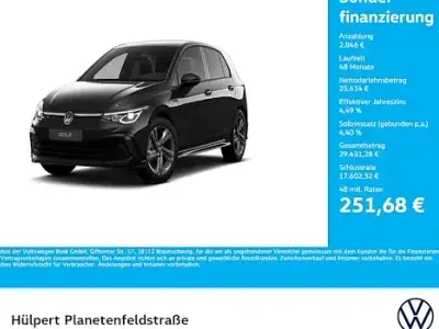 Usata VW Golf VIII R-line 150 CV (110 kW) 2024 Nero Berlina