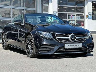 Second-hand Mercedes E400 AMG line 333 CP (244 kW) 2018 Negru Cabrio