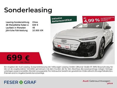 Gebraucht Audi A6 e-tron Performance 269 kW (367 PS) 2025 Gletscherweiß metallic Kombi