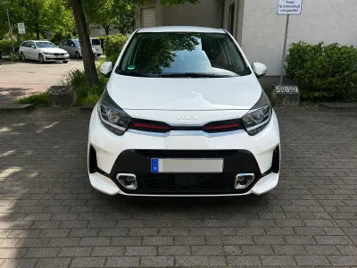 Brugt Kia Picanto GT-Line 84 HK (61 kW) 2022 Hvid Hatchback