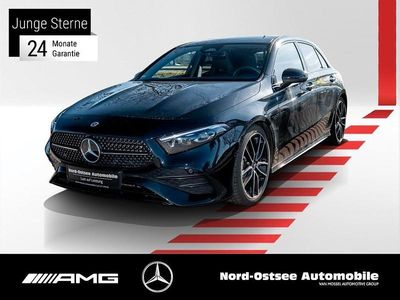 Gebraucht Mercedes A200 Edition 163 PS (119 kW) 2025 Metalliclack kosmosschwarz Limousine