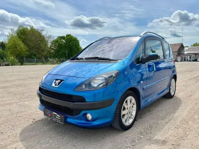 Gebraucht Peugeot 1007 Sport 109 PS (80 kW) 2007 Farbe blau recife/metallic Van / Kleinbus