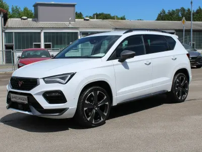 Gebraucht Cupra Ateca 150 PS (110 kW) 2025 Weiß ("nevada" weiss) schwarz (stoff) SUV