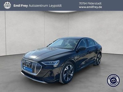Gebraucht Audi e-tron Sportback S-Line 300 kW (408 PS) 2022 Schwarz SUV