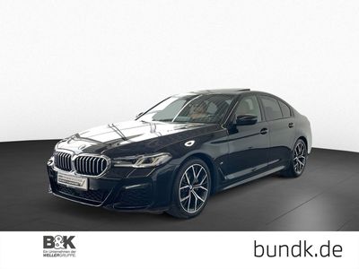 gebraucht BMW 520 520 d M Sport - Laser,Glasdach,HUD,LCProf,ACC Sportpaket Bluetooth Navi Vollleder