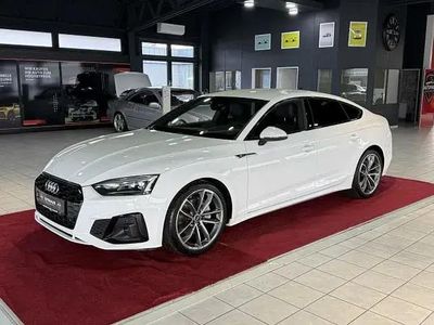 Usata Audi A5 S-line plus 204 CV (150 kW) 2021 Bianco Coupé