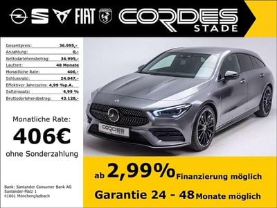 Brugt Mercedes CLA250 AMG line 224 HK (164 kW) 2023 Grå Sedan