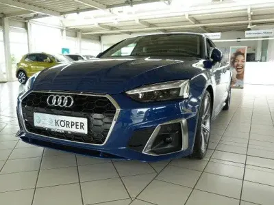 Gebraucht Audi A5 Sportback S-Line 204 PS (150 kW) 2023 Blau Kleinwagen