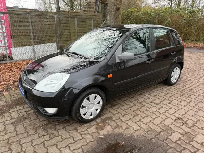 Gebraucht Ford Fiesta Trend 69 PS (50 kW) 2002 Blau Kleinwagen