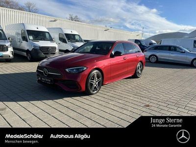 Manufaktur lack manufaktur patagonienrot (metallic) Gebraucht 2024 Mercedes C300e AMG Kombi | 46.949 € (Teuer)