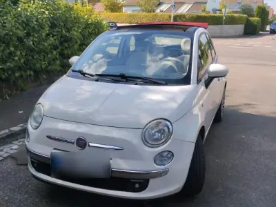 Gebraucht Fiat 500C 89 PS (65 kW) 2011 Weiß Cabrio