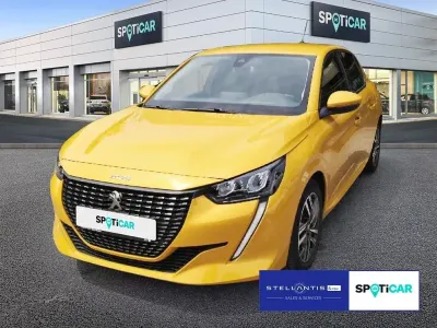 Gebraucht Peugeot 208 Allure 101 PS (74 kW) 2022 Gelb Kleinwagen