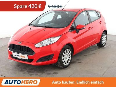 Gebraucht Ford Fiesta Trend 95 PS (69 kW) 2016 Rot Limousine
