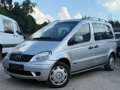 Gebraucht Mercedes Vaneo 82 PS (60 kW) 2003 Brillantsilber metallic Van / Kleinbus