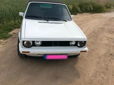 Gebraucht VW Golf Cabriolet 70 PS (51 kW) 1982 Weiß Cabrio