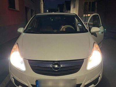 Gebraucht Opel Corsa 60 PS (44 kW) 2007 Weiß Kleinwagen