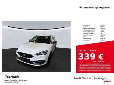 Second-hand Seat Leon FR 150 CP (110 kW) 2022 Alb Break