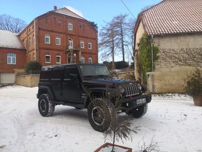 gebraucht Jeep Wrangler JKU 2.8 CRD **3,5 Zoll Fahrwerk, 35er Reifen**