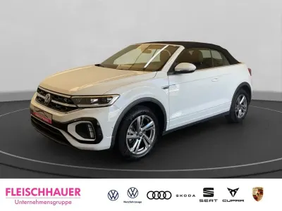 Brugt VW T-Roc Cabriolet R-line 150 HK (110 kW) 2025 Hvid Cabriolet