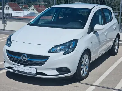 Gebraucht Opel Corsa Edition 95 PS (69 kW) 2015 Schneeweiss/summitwhite/arctic Kleinwagen