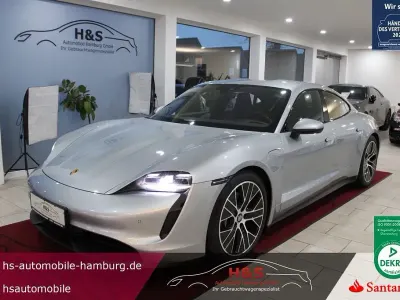 Gebraucht Porsche Taycan Sport 350 kW (476 PS) 2021 Dolomitsilber Kombi