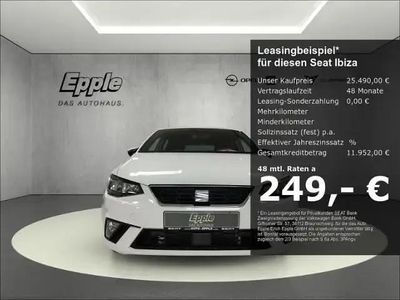 Neu Seat Ibiza FR 116 PS (85 kW) 2025 Weiss Limousine