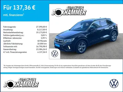 Gebraucht VW T-Roc R-line 150 PS (110 kW) 2025 Schwarz SUV