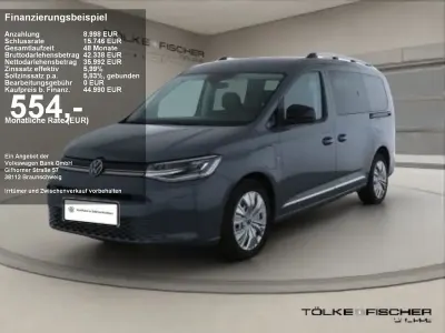 Occasion VW Caddy Maxi Style 150 ch (110 kW) 2025 Gris Monospace