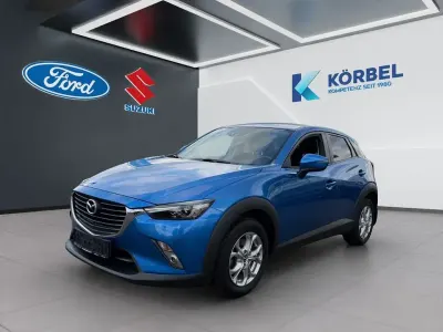 Gebraucht Mazda CX-3 Exclusive-Line 150 PS (110 kW) 2016 Blau SUV