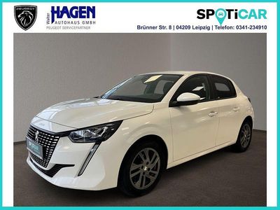 Gebraucht Peugeot 208 Active 101 PS (74 kW) 2021 Weiß Kleinwagen