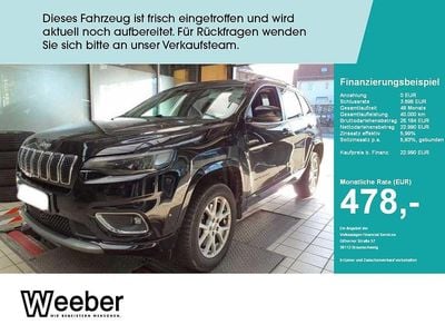 Gebraucht Jeep Cherokee Overland 194 PS (142 kW) 2019 Diamond black crystal p/c SUV