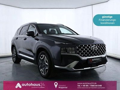 Gebraucht Hyundai Santa Fe Basis 265 PS (194 kW) 2023 Blau SUV