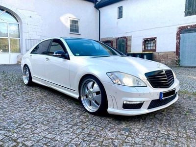 Usata Mercedes S350 AMG 272 CV (200 kW) 2006 Bianco Berlina