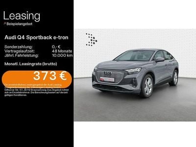 Gebraucht Audi Q4 Sportback e-tron Comfort 125 kW (170 PS) 2023 Kieselgrau SUV
