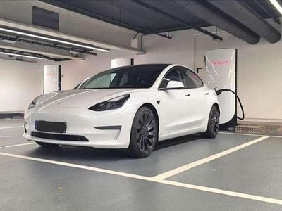 Gebraucht Tesla Model 3 Performance 377 kW (513 PS) 2022 Weiß Limousine