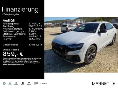 Gebraucht Audi Q8 S-Line 286 PS (210 kW) 2023 Gelb SUV