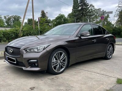 gebraucht Infiniti Q50 Sport Tech Hybrid AWD BOSE Voll LEDER 360