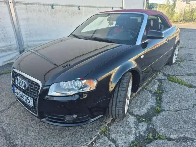 Gebraucht Audi A4 Cabriolet S-Line 140 PS (102 kW) 2007 Schwarz Cabrio
