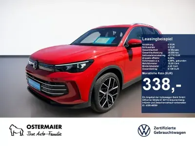 Brugt VW Tiguan Elegance 204 HK (150 kW) 2025 Rød SUV