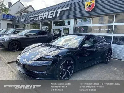 Brugt Porsche Taycan Cross Turismo 350 kW (476 HK) 2021 Sort Sedan